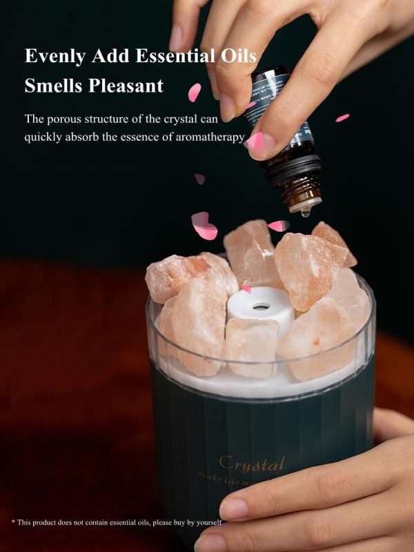 CRISTALTHERAPY - Diffusore ad Ultrasuoni con Cristalli di Sale - immagine 3